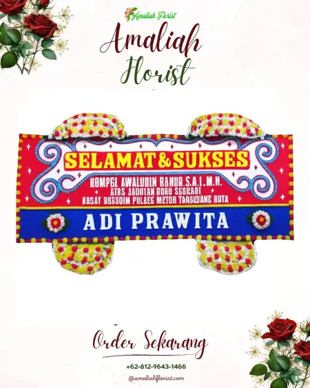 Papan Bunga Ucapan Selamat Nusawangkal